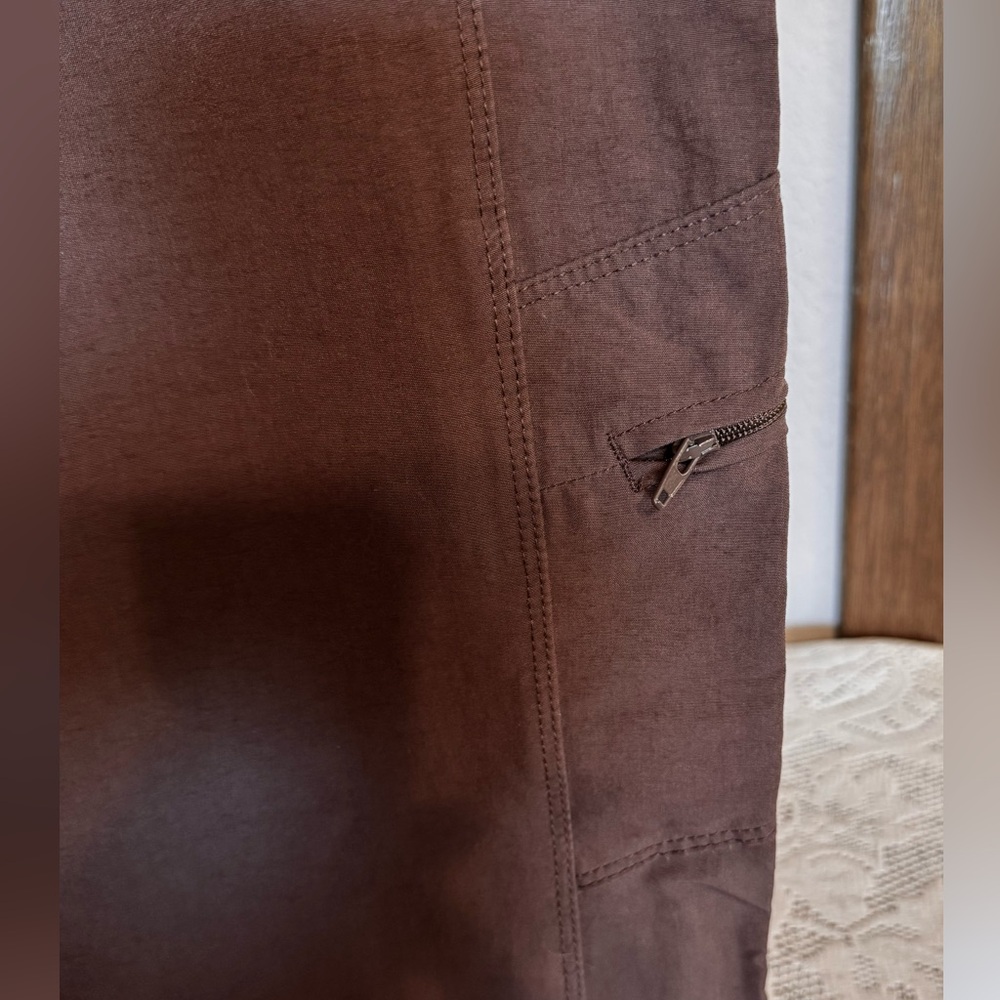 Women’s Title Nine Chocolate Brown Athletic Pants - 12 - Picture 3 of 8